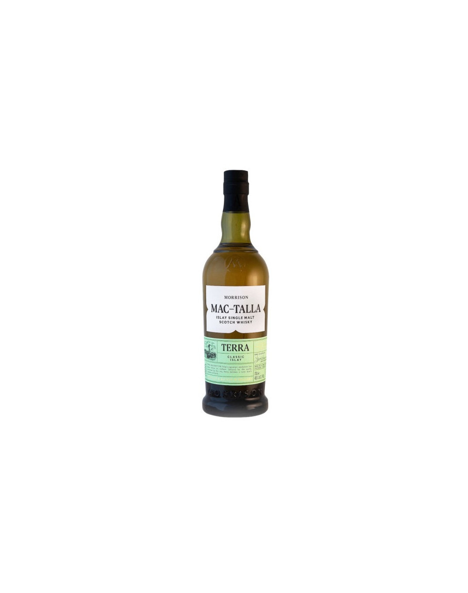 Bouteille de whisky Mac-Talla Terra Islay Single Malt Scotch Whisky, Morrison, Classic Islay