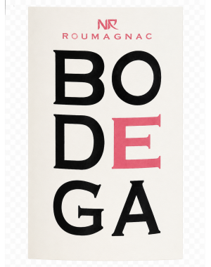 Etiquette de face Bouteille de Bodega Rosé Roumagnac