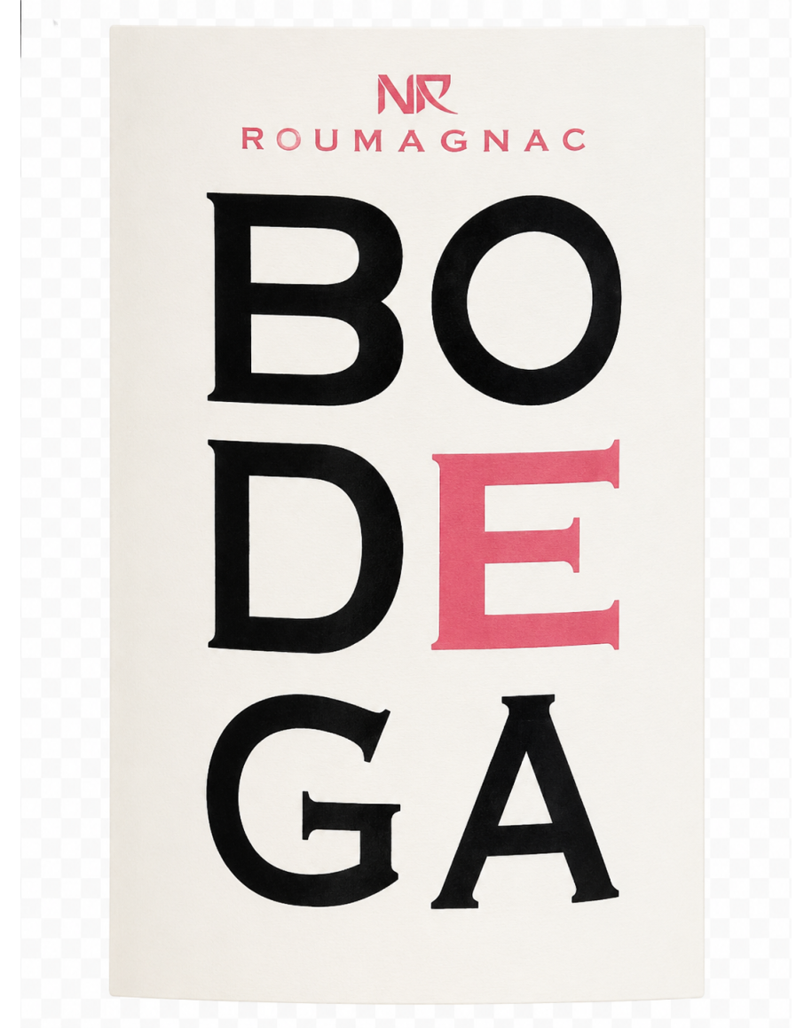 Etiquette de face Bouteille de Bodega Rosé Roumagnac - photo 2 sur 3