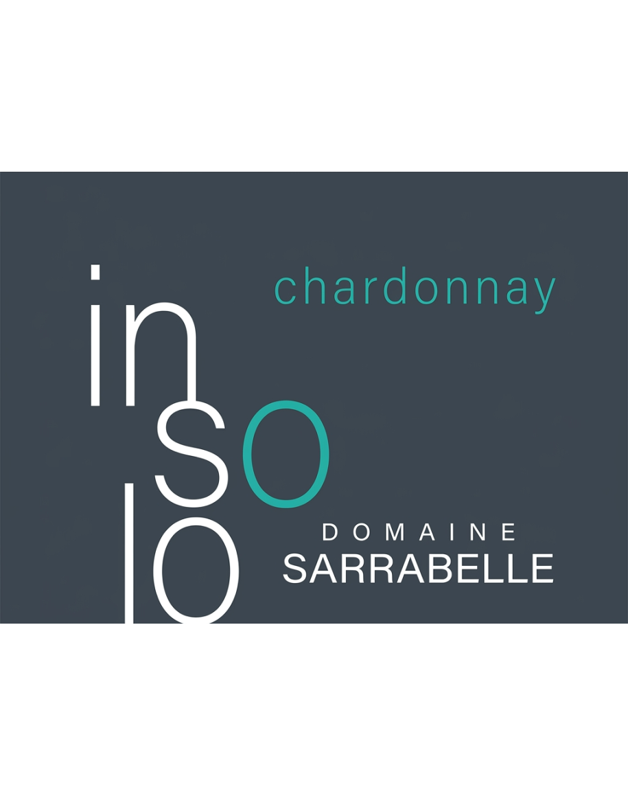 Etiquette Face Sarrabelle Chardonnay Insolo vin blanc sec IGP Côtes du Tarn - photo 2 sur 3