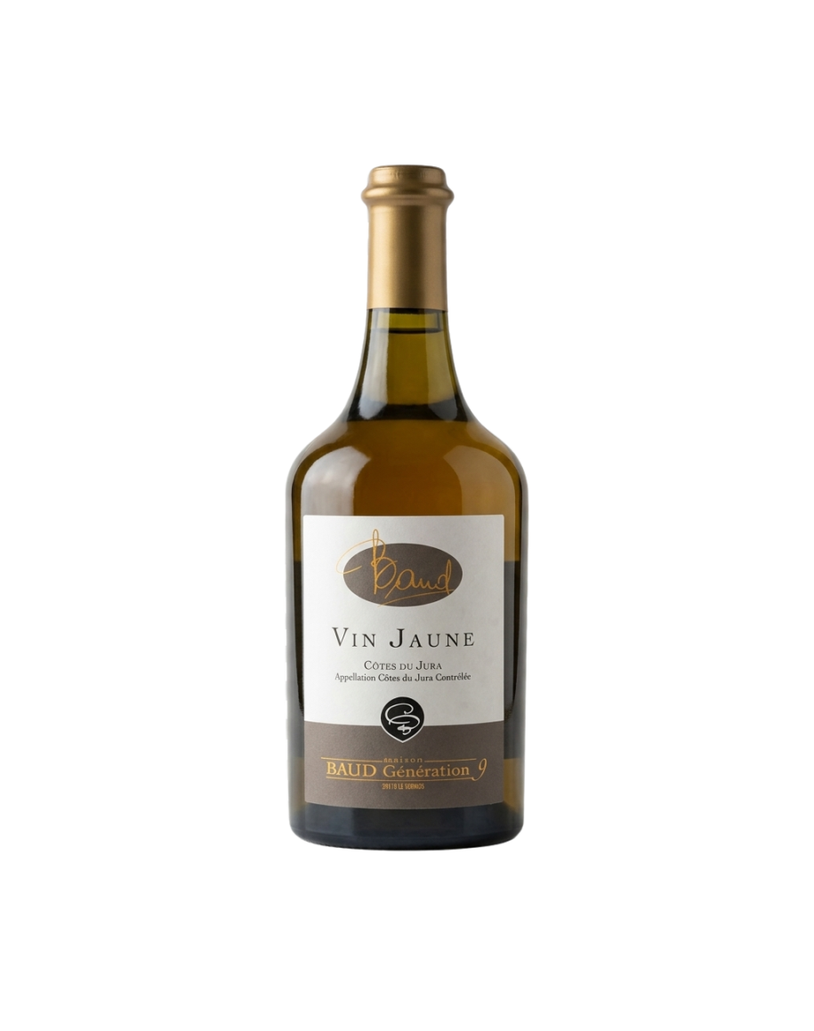 Bouteille Vin Jaune AOP Côtes du Jura Domaine Baud Génération 9