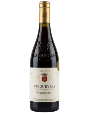 Bouteille de Beaumirail, Vacqueyras rouge de Gigondas LaCave