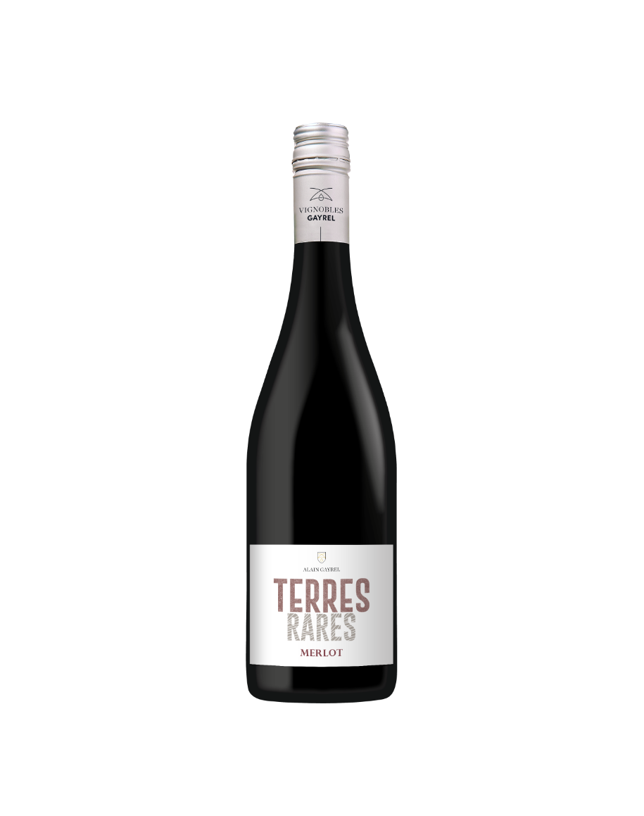 Bouteille de Terres Rares Merlot