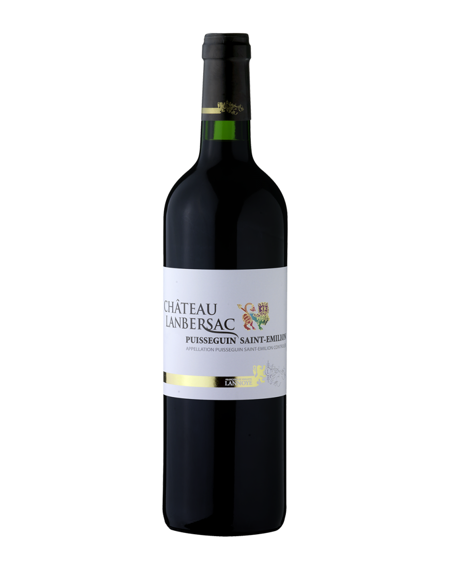 Bouteille de Château Lanbersac AOP Puisseguin Saint-Émilion