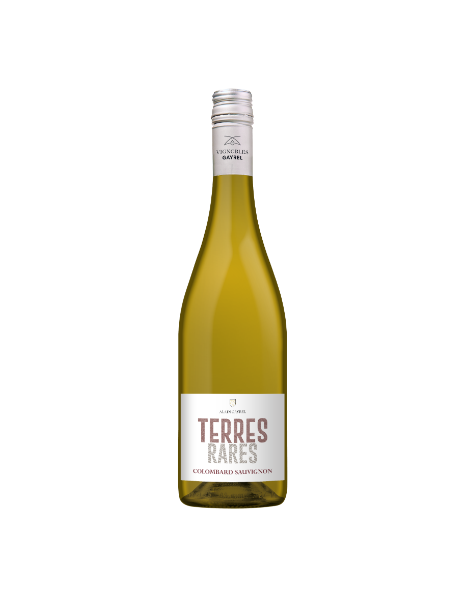Bouteille de Terres Rares Colombard Sauvignon