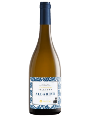 Bouteille Sillages Albariño blanc IGP Pays d'Oc Vignobles Foncalieu