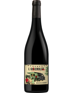 Bouteille L’Assemblée Braucol Gamay vin rouge de copains