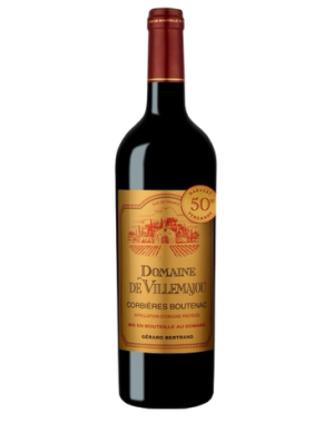 Bouteille Domaine de Villemajou Rouge de Gérard Bertrand, AOP Corbières-Boutenac, 75 cl