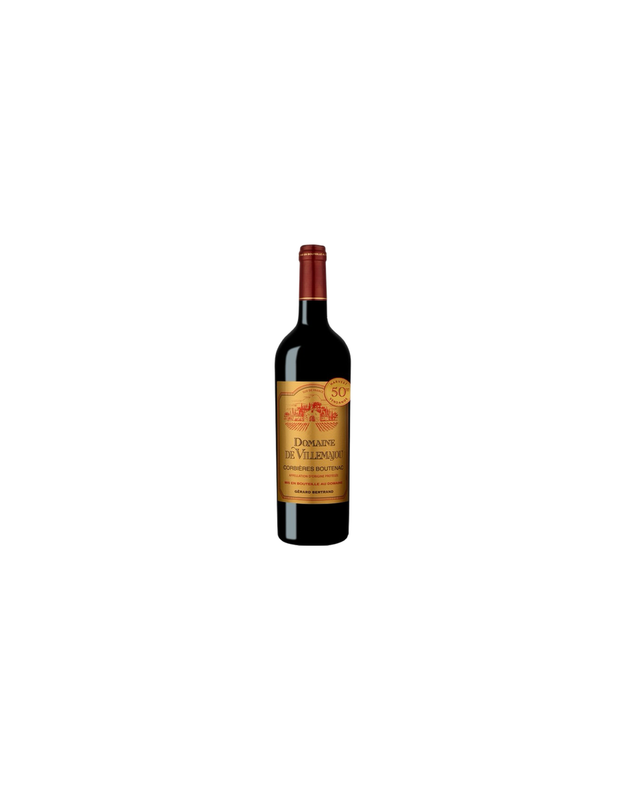 Bouteille Domaine de Villemajou Rouge de Gérard Bertrand, AOP Corbières-Boutenac, 75 cl
