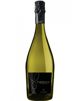 Bouteille de Kyprocco – alternative française au Prosecco – vin blanc pétillant brut – Vignobles Gayrel