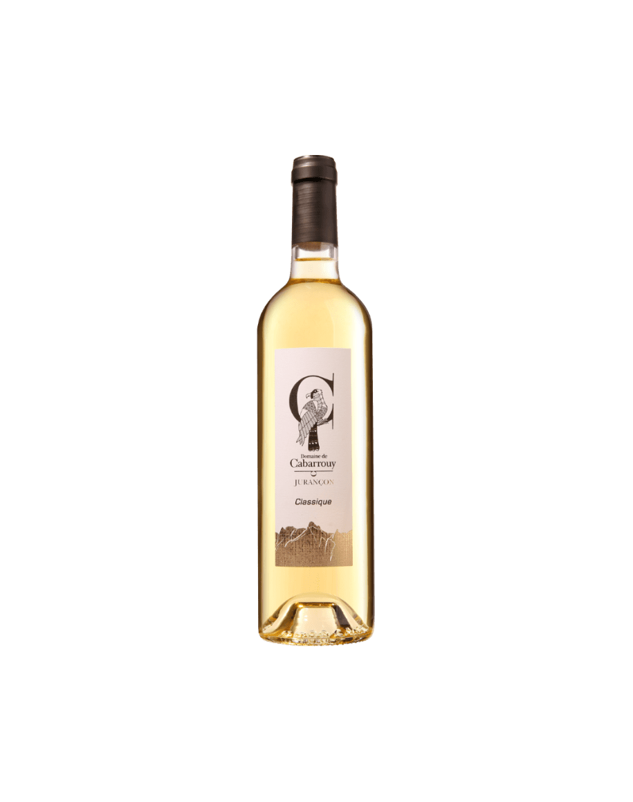 Bouteille de vin blanc doux du domaine de Cabarrouy