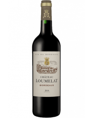 Bouteille de vin rouge Château Loumelat