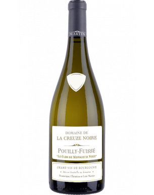 Bouteille de Puilly Fuissé du domaine de la Creuze Noire