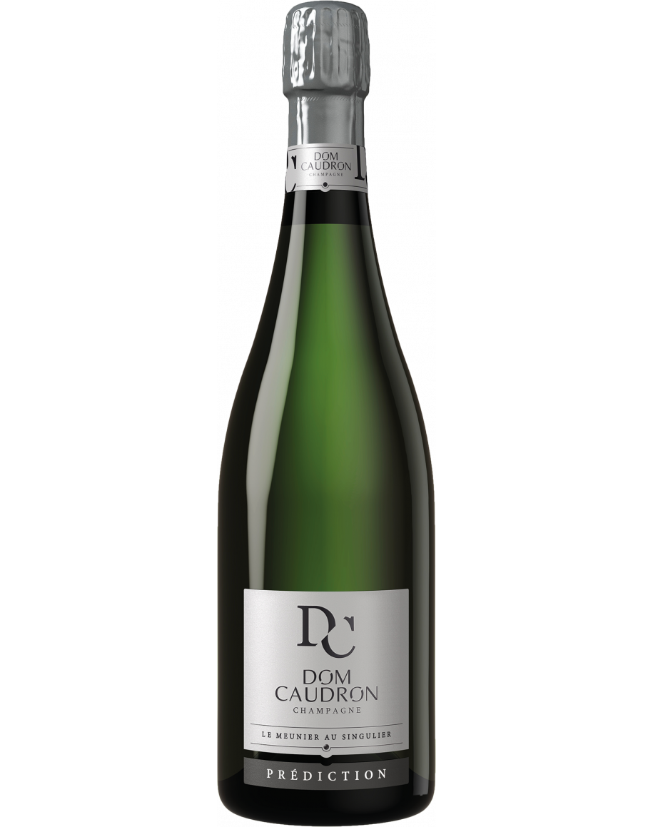 Bouteille de champagne Dom Caudron cuvée Prédiction