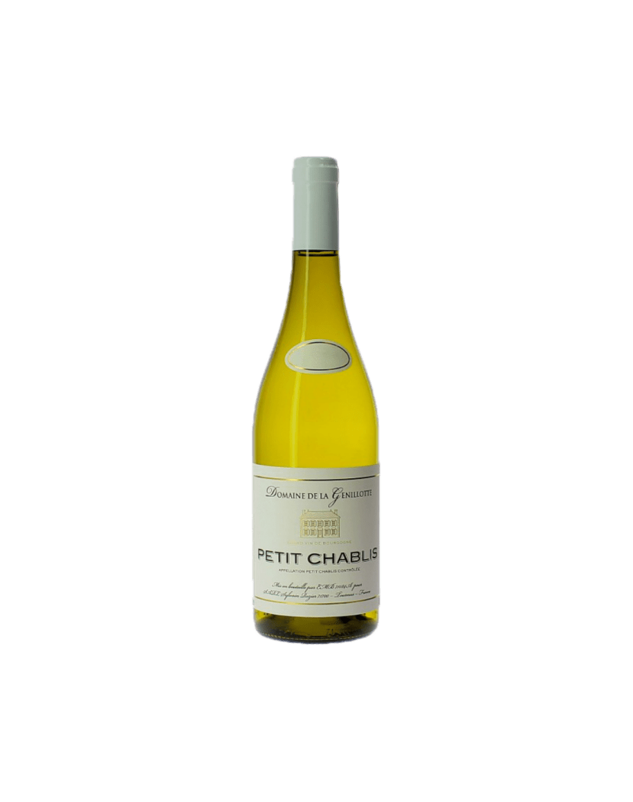 Bouteille de la cuvée Petit Chablis du domaine de la Genillotte