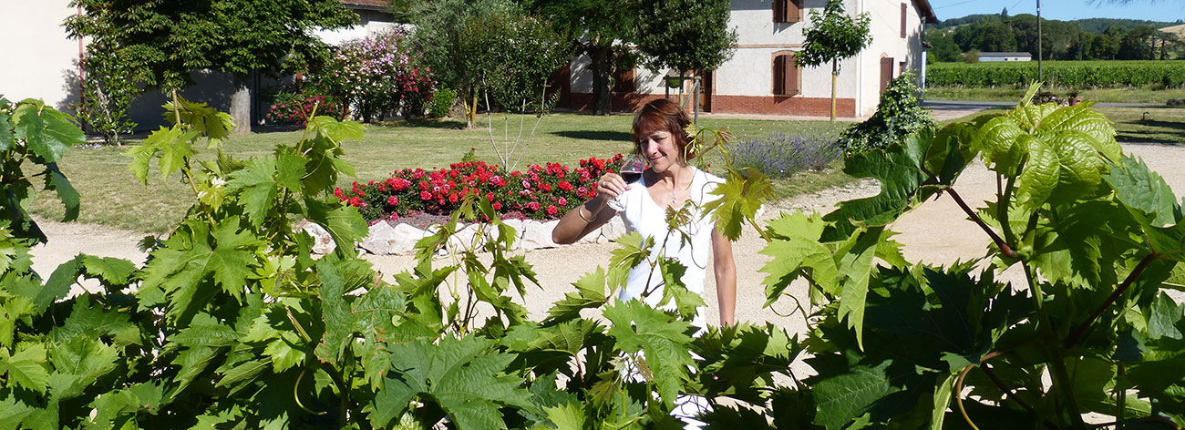 Pascale Roc-Fonvieille, vigneronne du Domaine de Borie Vieille à Lisle-sur-Tarn (Gaillac)