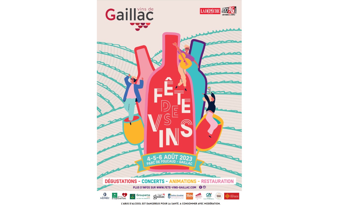 RETROUVEZ-NOUS SUR LA FÊTE DES VINS DE GAILLAC STAND 49 !